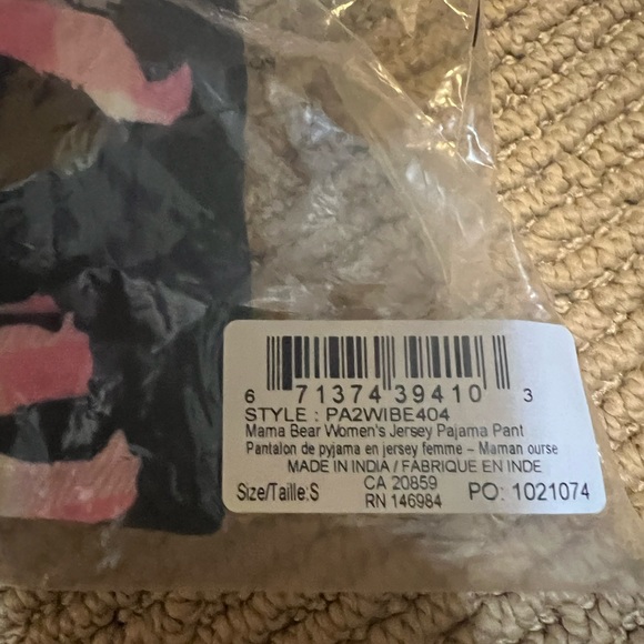 Little Blue House Mama Bear Women’s Jersey pajama pant/Size Small - Picture 8 of 8